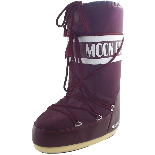 Moon Boot Nylon Women Moonboots burgundy | Winter Boots & Moon .