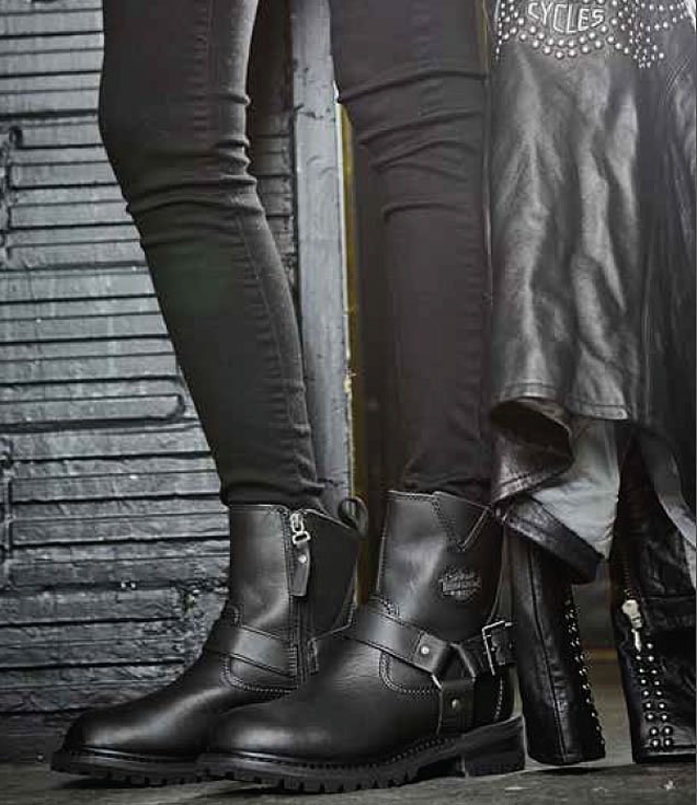 Women's Motorcycle Boots with High Temperature-Resistant Technolo
