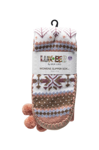 LUK-EES by MUK LUKS® Ladies' Slipper Socks - Assorted at Menards