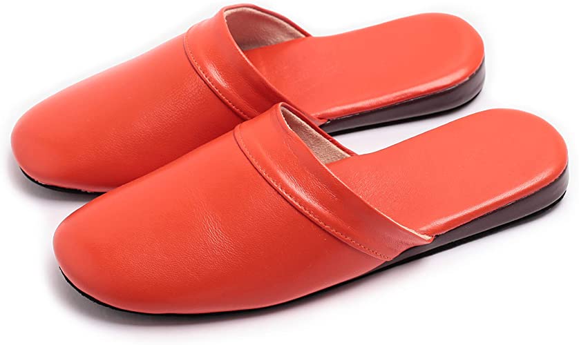 Amazon.com | YOXI Women's Premium Genuine Leather Slippers .