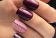 65+ Must Try Fall Nail Designs And Ideas | Simple nails, Purple .
