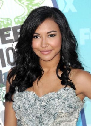 Naya Rivera's Black Curly Hairstyle | Curly hair styles, Hairstyle .