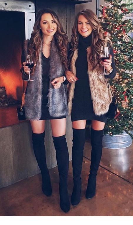 Cheers for the New Year – outfit idea for New Year Party .