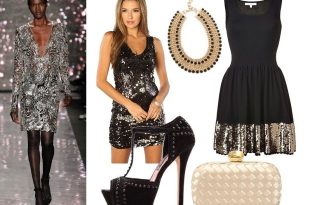 Black sparkle | Eve outfit, New years eve outfits, Valentines day .