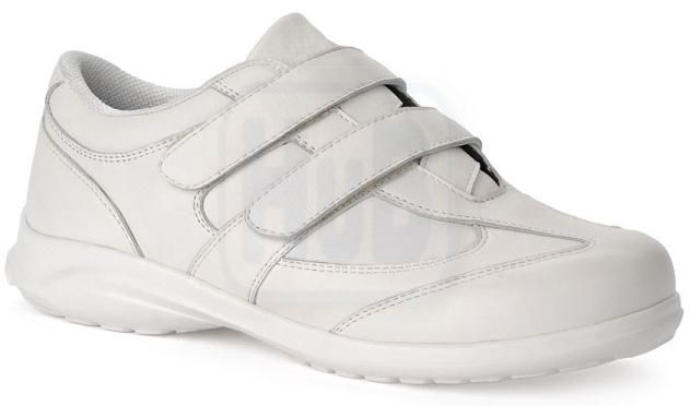 Oasis Women's Suzie Orthopedic Walking Shoes - White .