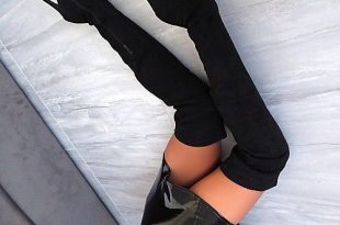 Overknees for women – fashiondiys.com in 2020 | Boots, Thigh high .