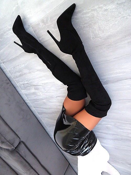 Overknees for women, #Heels #Overknees #Women | Boots, Thigh high .