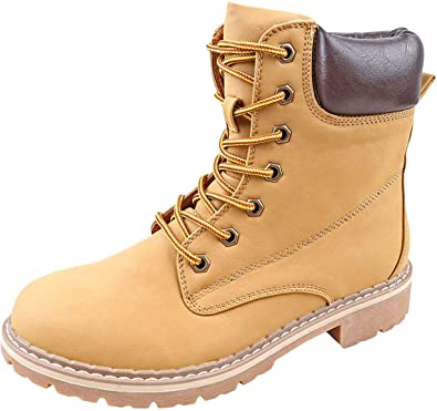 Amazon.com | Forever Broadway-5 Women's Military Combat Lace Up .
