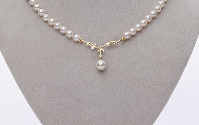 Custom Design Pearl Necklace By Pure Pearls | Pearl necklace .