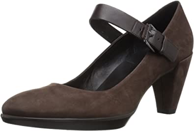 Amazon.com | ECCO Women's Shape 55 Plateau Mary Jane Platform Pump .