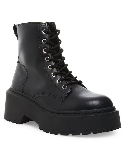 Steve Madden Women's Slasher Platform Combat Booties & Revie