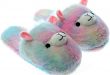 Amazon.com | Cute Stuffed Animal Rainbow Unicorn Plush Slippers .