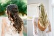 12 Pretty Half Up Half Down Bridal Hairstyles | weddingsonli