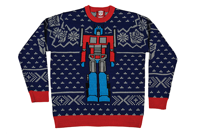 Transformers Christmas Sweater ..to rich for my blood at $79 but .