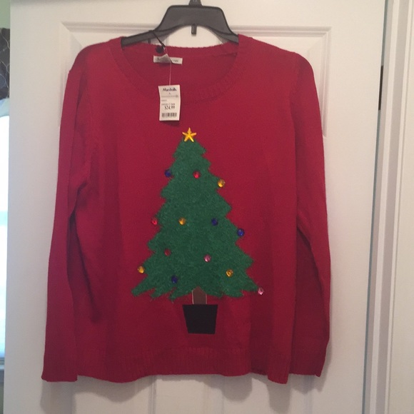 Susan Bristol Sweaters | Cute Christmas Sweater Red With Green .