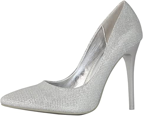 Amazon.com | DailyShoes Women's Classic Fashion Stiletto Pointed .