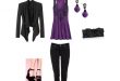 Purple and Black Outfit by Candis (FLFairy) | Purple outfits, Pink .