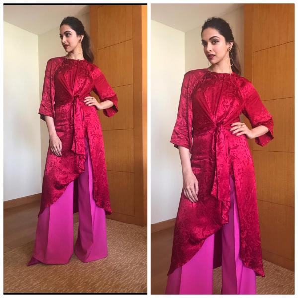 Red and Pink: The HOT colour combination followed by the Bollywood .