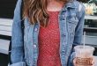 15 The Red Denim Dress Ideas You Must Have | Fashion, Style, Cloth