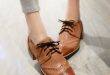 Retro Womens Lace up Pump Punk Flat Oxford Wing Tip Retro Shoes .