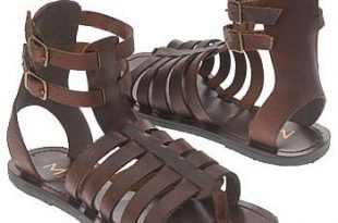 Roman sandals, as was sometimes worn during the Directoire. Not .