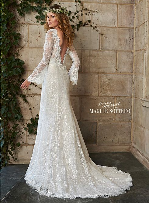 Romantic Bohemian Wedding Dresses