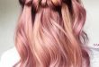20 Rose Gold Balayage Inspiration for You | Hair color rose gold .