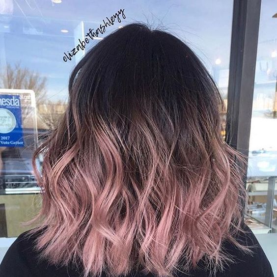 20 Rose Gold Balayage Inspiration for You | Hair color pink, Hair .