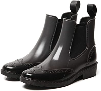 Amazon.com | C&X Rain Boots for Women, Waterproof Ankle Boots .