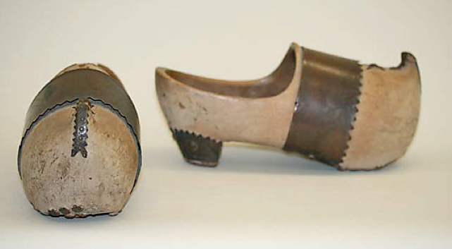Sabots, French Revolution Period. French. Sabots are wooden clogs .