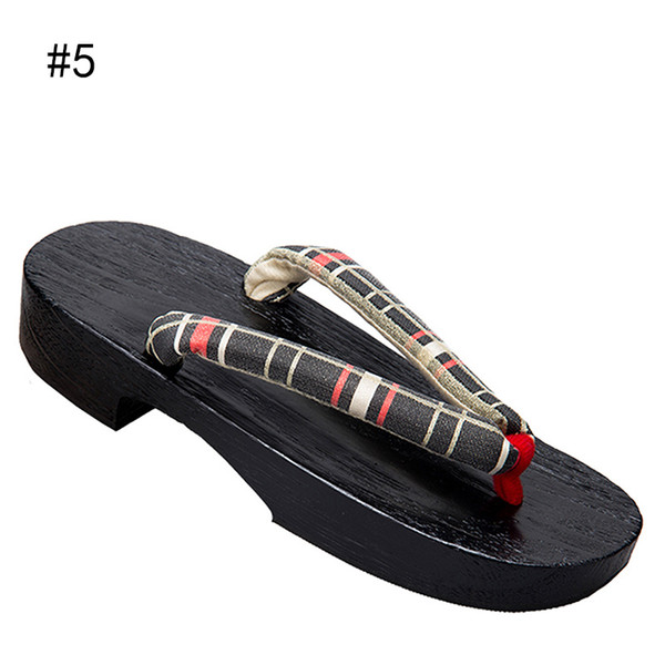 Summer Female Slippers Japanese Shoes Women Wooden Geta Anime .