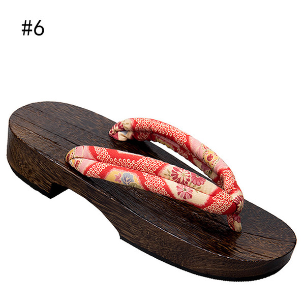 Summer Female Slippers Japanese Shoes Women Wooden Geta Anime .