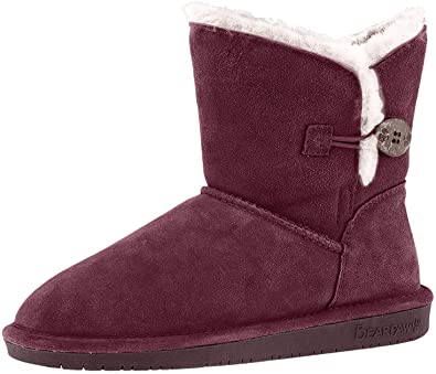 Amazon.com | BEARPAW Rosie Ankle-High Sheepskin Boot for Women .