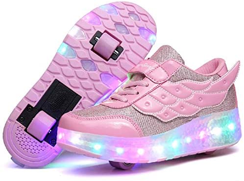 Amazon.com | Nsasy Roller Shoes Kids Roller Skates Shoes Girls .