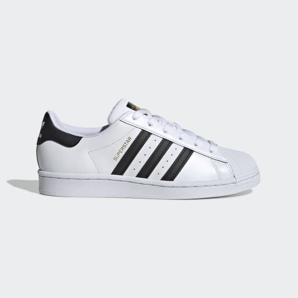 Women's Superstar Cloud White and Core Black Shoes | adidas