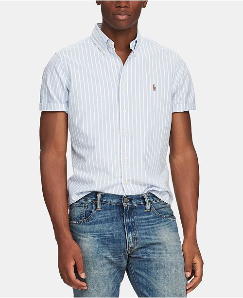 Polo Ralph Lauren Men's Classic-Fit Short Sleeve Shirt & Reviews .