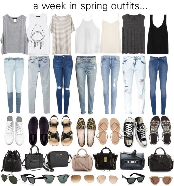 Simple And Casual Outfit For Spring