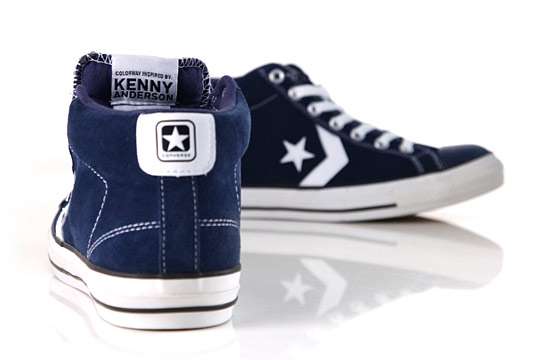 Blue Suede Skater Shoes : Converse Skateboarding Star Player M
