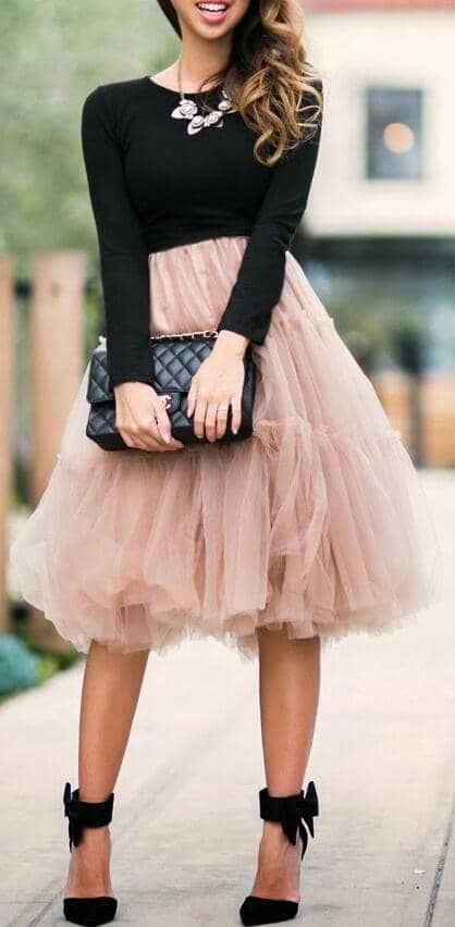 23 Cute Skirt Outfit Ide