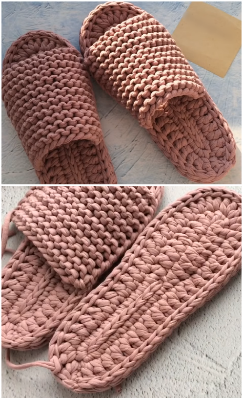 Crochet Fast And Comfortable Slippers - We Love Crochet | Crochet .