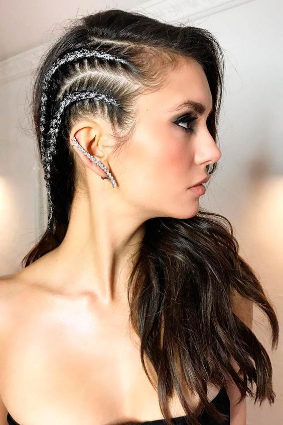 13 Smart Hair Style For New Year Eve | Frisuren, Geflochtene haare .