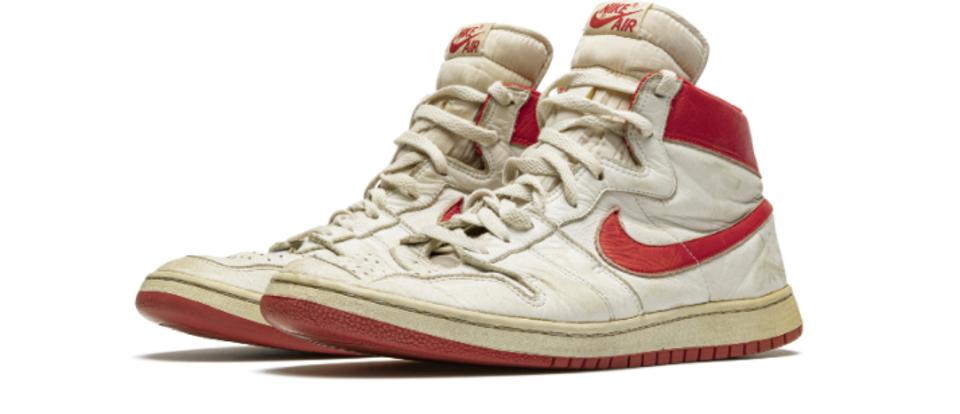 Christie's Unveils Auction Of Michael Jordan Game-Worn Sneake