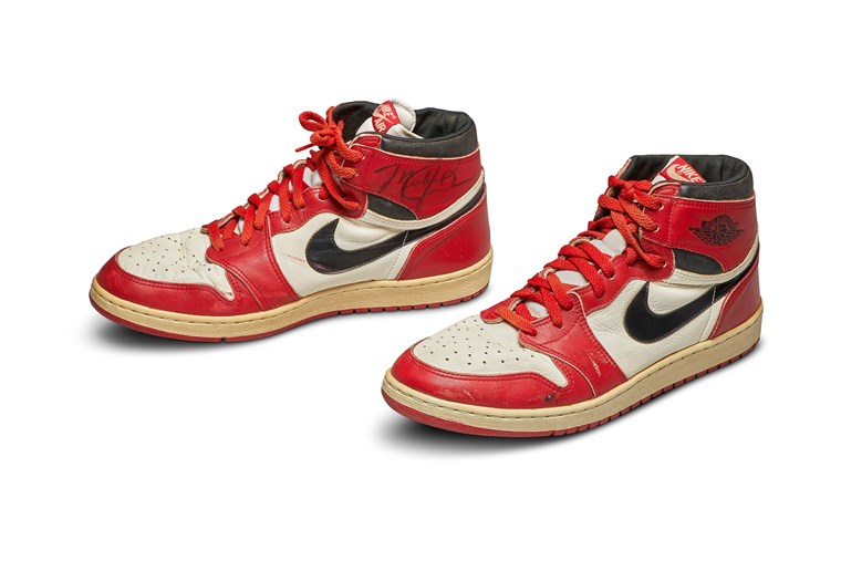 Michael Jordan sneakers sell for $560,000 at Sotheby's aucti