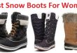 Top 15 Best Snow Boots For Women in 2020 | Travel Gear Zo