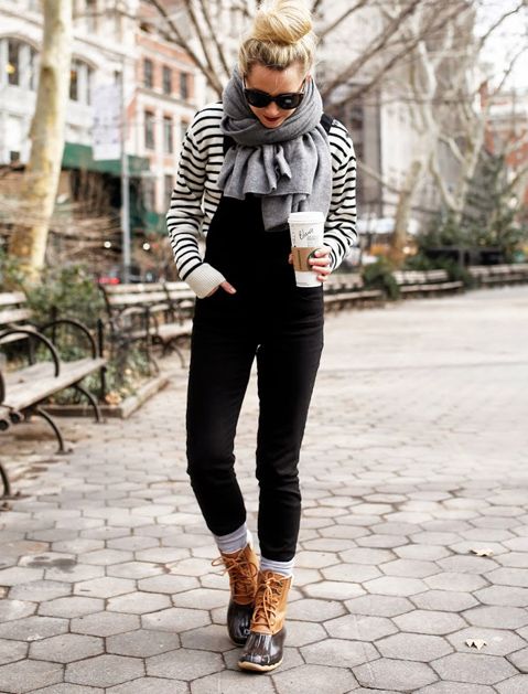 How to Wear Snow Boots and Still Look Like a Lady | Casual winter .