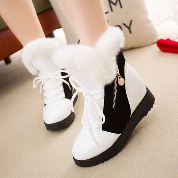Buy Women Autumn Winter Ankle Boots Winter Shoes Woman Snow Boots .