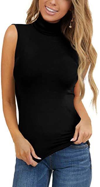 Aokosor Womens Deep V Neck Wrap Spaghetti Strap Tank Tops Summer .