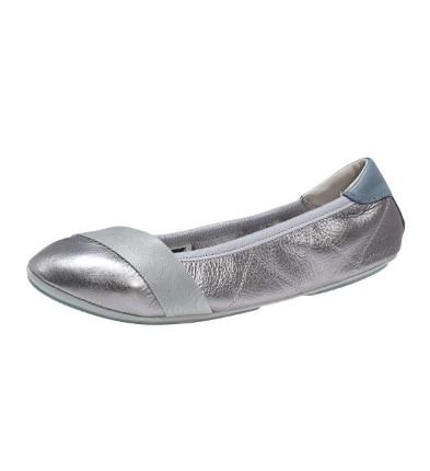 Sporty ballerinas | Womens ballet flats, Metallic flats, Fla