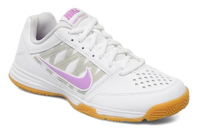 Nike Court Shuttle V white blue - women | Nike, Squash shoes .