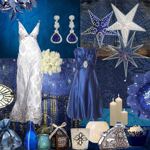 Starry, Starry Night” Wedding Theme | Starry night wedding theme .
